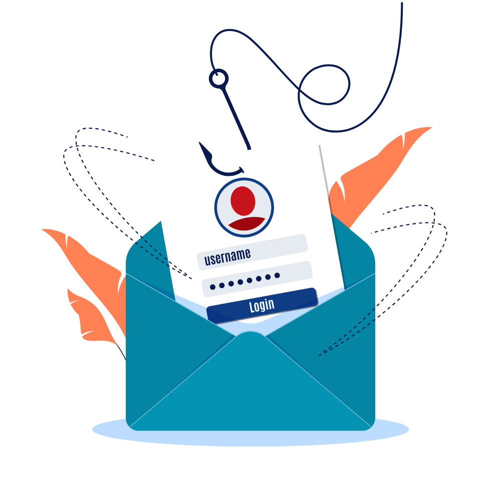 Illustration phishing